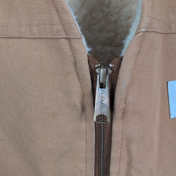 Vintage Carhartt Sherpa Lined Vest, Men’s XL Workwear 6SV USA UNION MADE - Picture 5 of 11